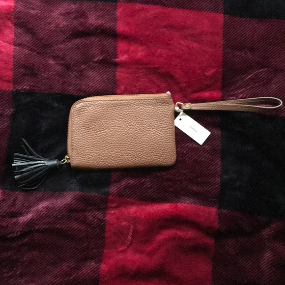 Leather Fossil wristlet! - Picture 5 of 5